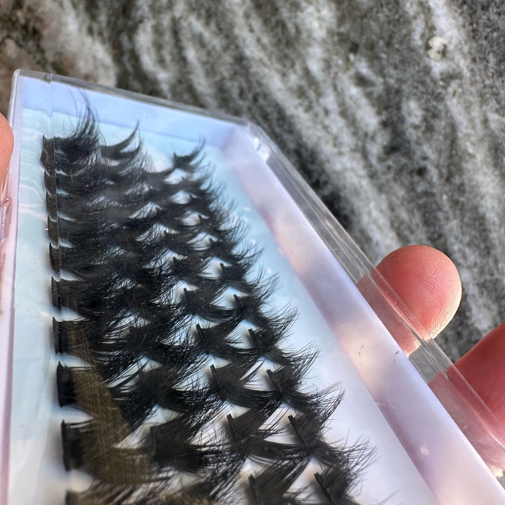Eyelash Clusters Set